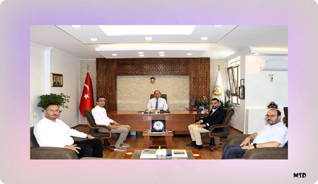 ZMO’dan Yalçın’a ziyaret 1